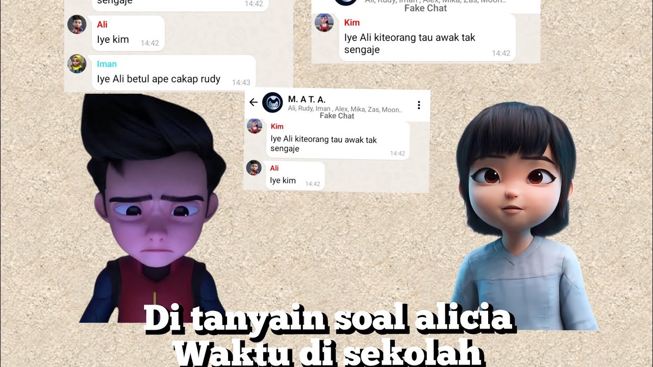 Alicia hilang ingatan part 7 dubbing cet ejen Ali