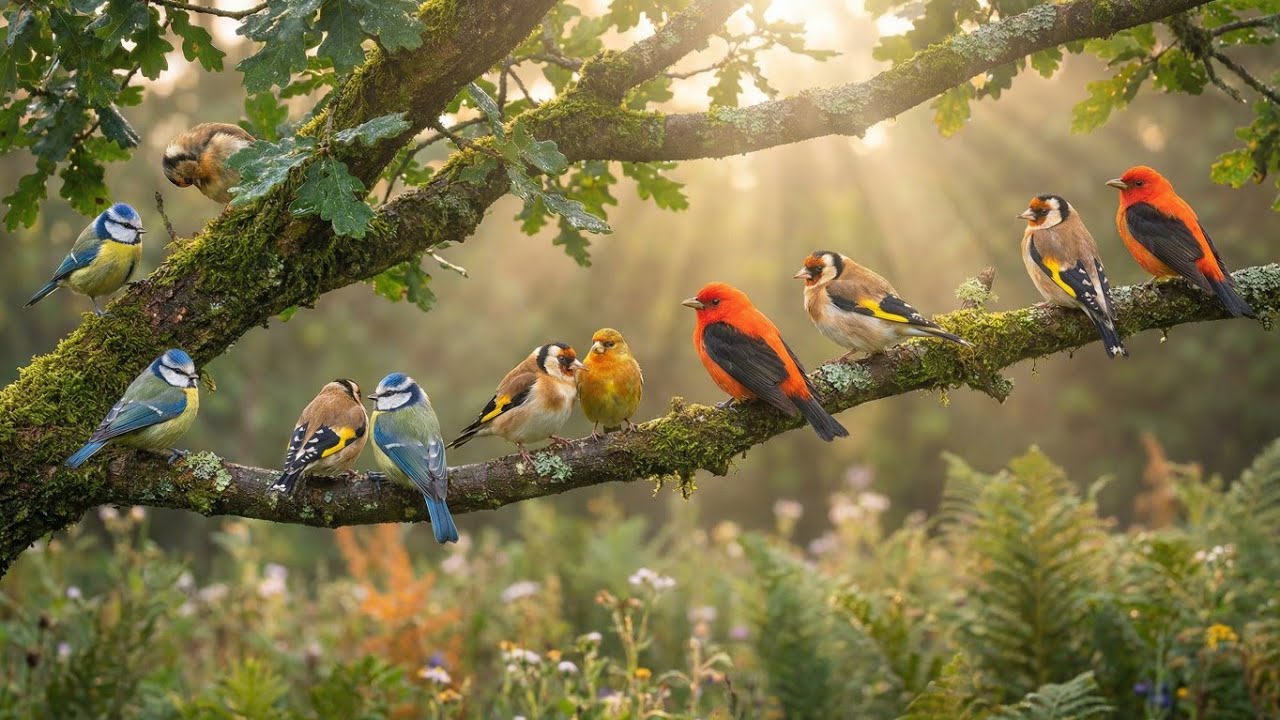 All-in-One Relaxing Bird Sounds 🌿 Stress Relief, Deep Sleep & Peace