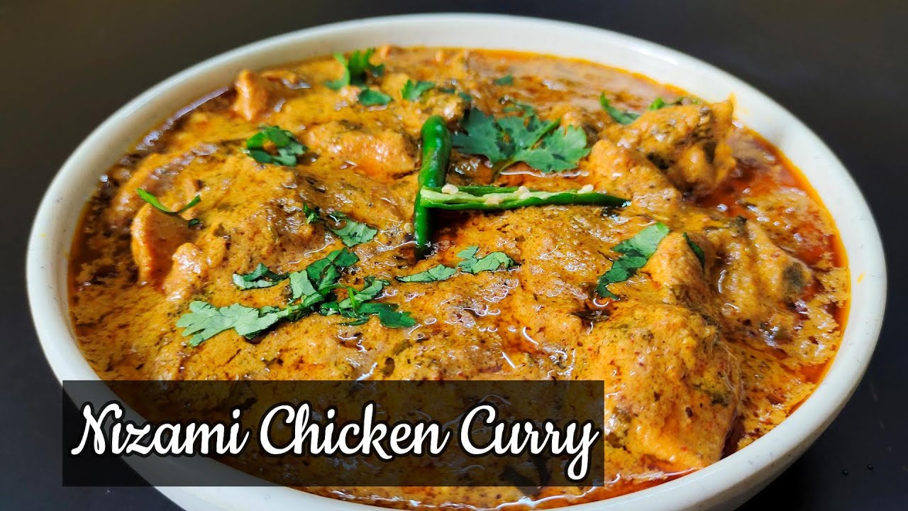 Hyderabadi Nizami Chicken Curry | Nizami Murg Masala | Nizami Chicken Curry | Nizami Chicken Darbari