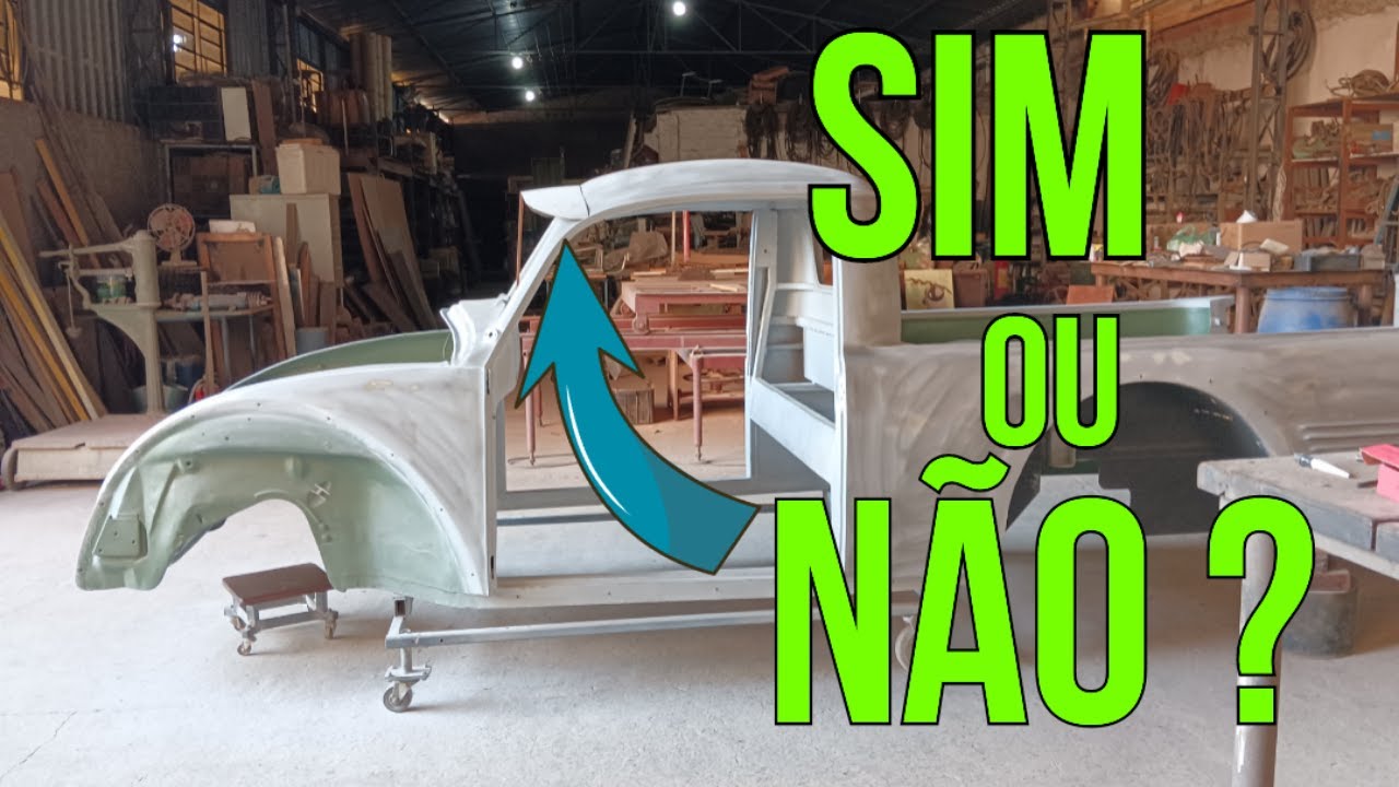 Fusca pickup feito em casa (parte 68)