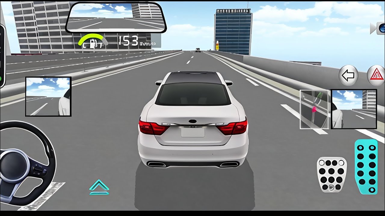 New White Mercedes G63 For Parking - 3d Driving Class android game || Car Game #gameplay #cargame