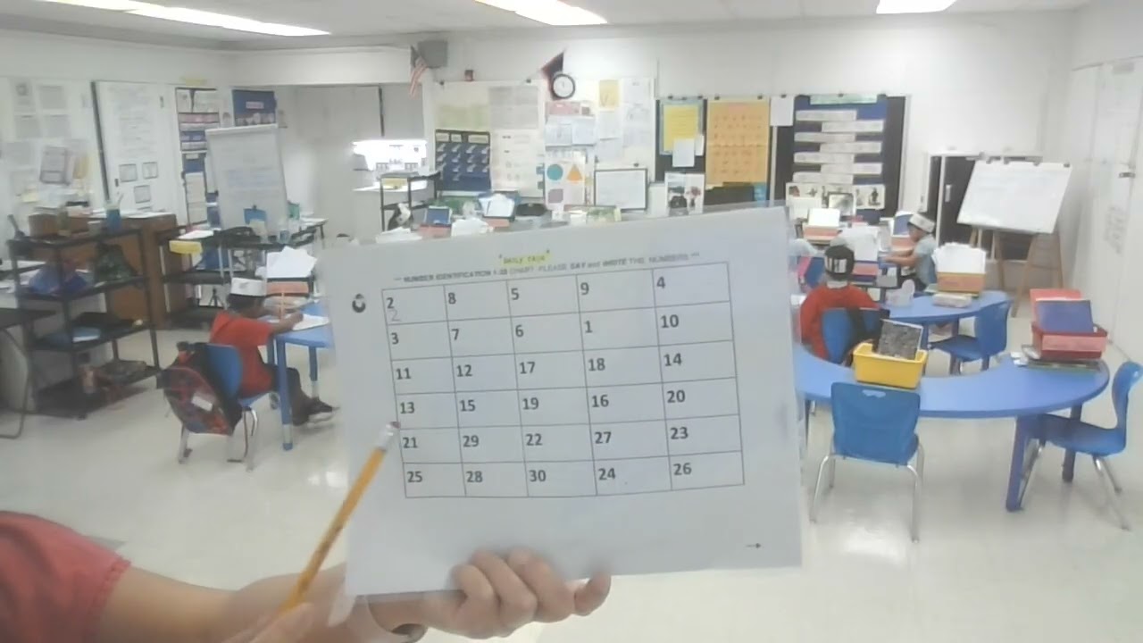 Math Place Value in Kindergarten at JMG Elem. School Guam Feb.04, 2026