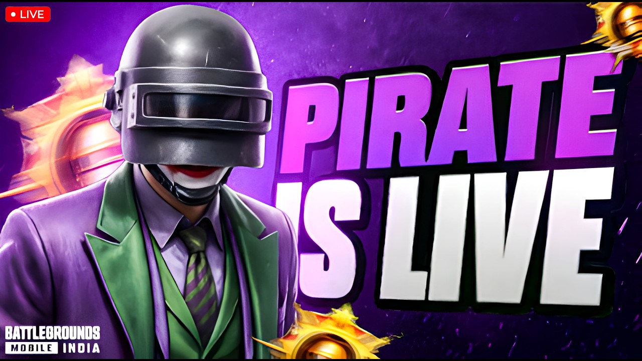 PIRATE IS LIVE 🔥 | LIVE BGMI | Non-Stop Action + Fun 😱 #bgmi #shortsfeed #bgmilivetelugu #shorts