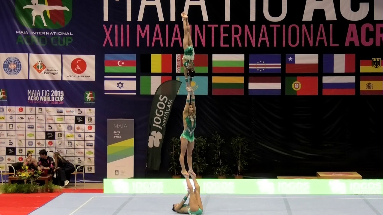 Maia Acro World Cup 2019 | WG POR3 Bal CAVILHAS, FERREIRA & CANDEIAS