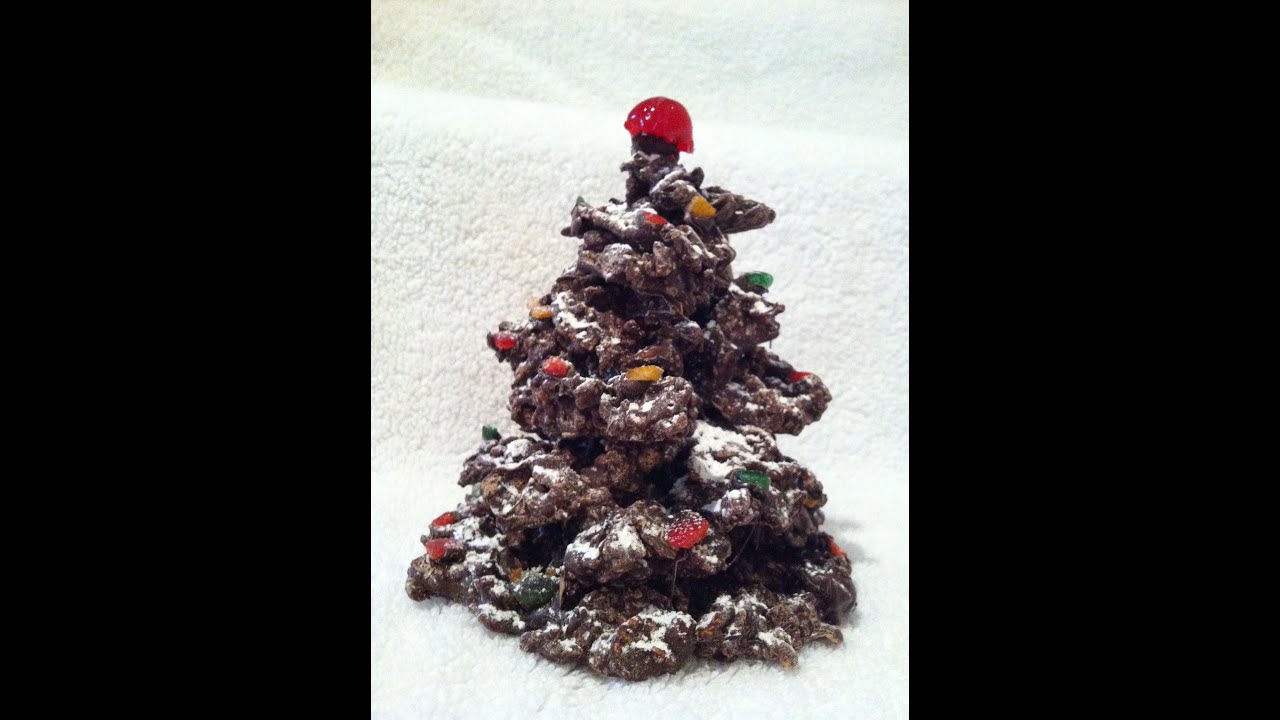 Edible Chocolate Christmas Tree