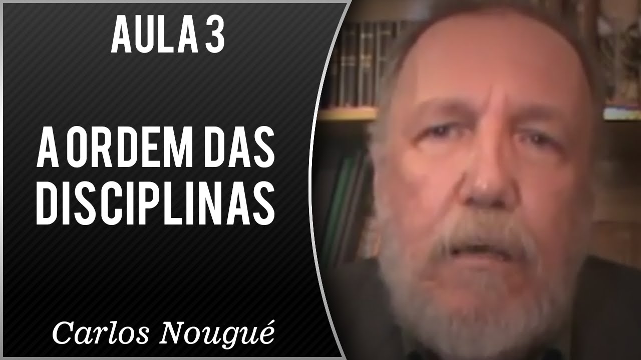 Curso A Ordem das Disciplinas   Aula 3   A Gramática