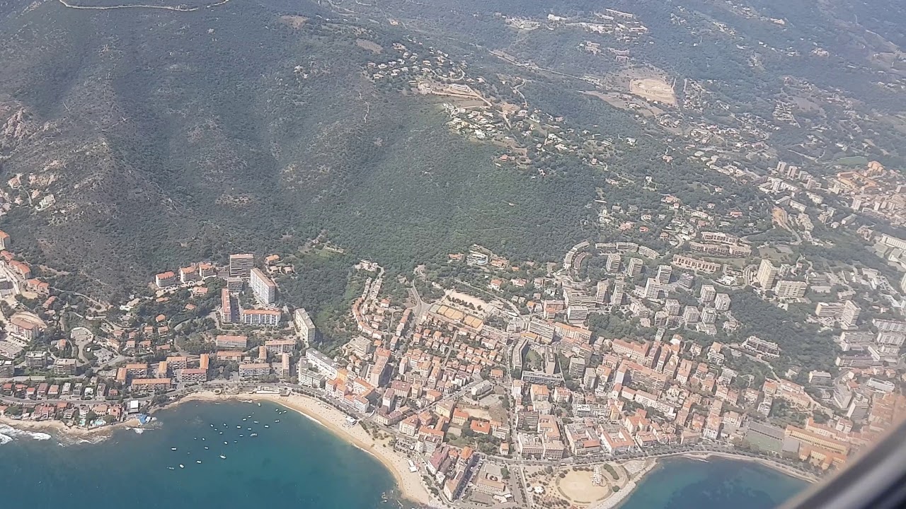 Arrivée en avion Ajaccio