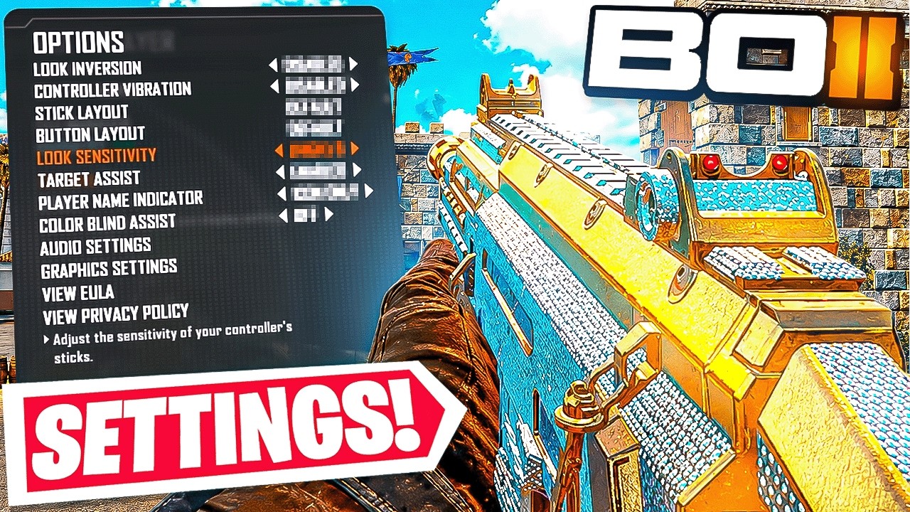 BLACK OPS 2 BEST SETTINGS TO USE in 2026! (BO2 Best Controller Settings PS4/PS5) - Black Ops 2 Port