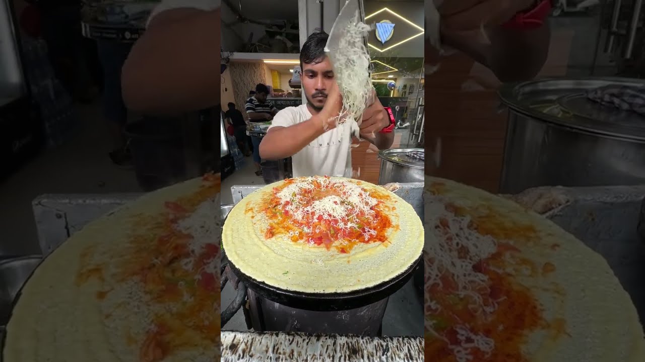 Mumbai Famous Unique Balti Dosa Making | Indian Street Food