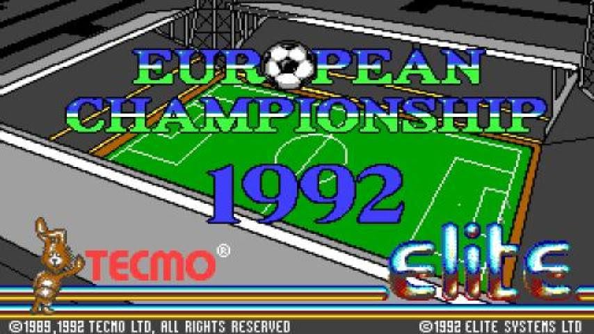 European Championship 1992 gameplay (PC Game, 1992)