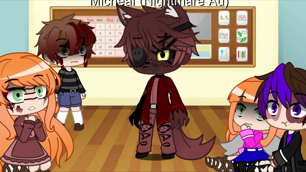 Afton family react to Micheal Au's (Part 2)