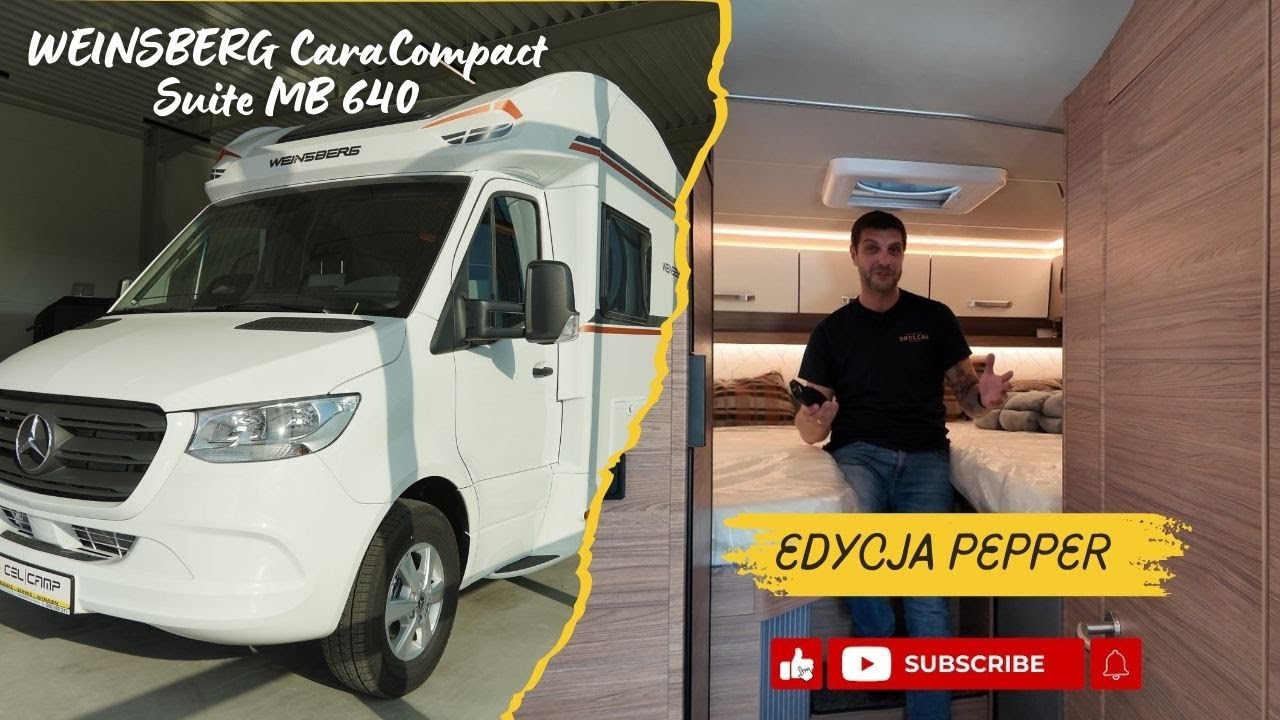 Mercedes Sprinter WEINSBERG 170 KM 2026. Wszechstronna P&oacute;łintegra.