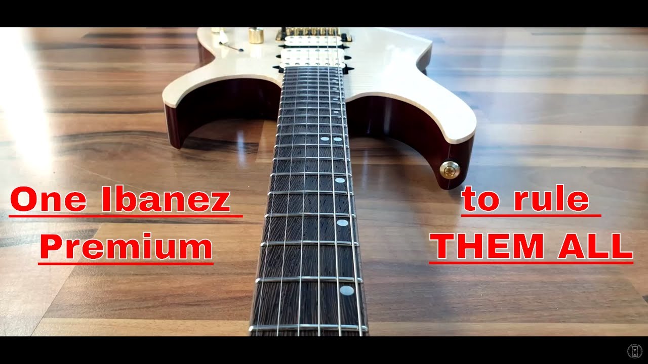 The BEST IBANEZ RG PREMIUM so far! - Ibanez RG1070 FM-NTL