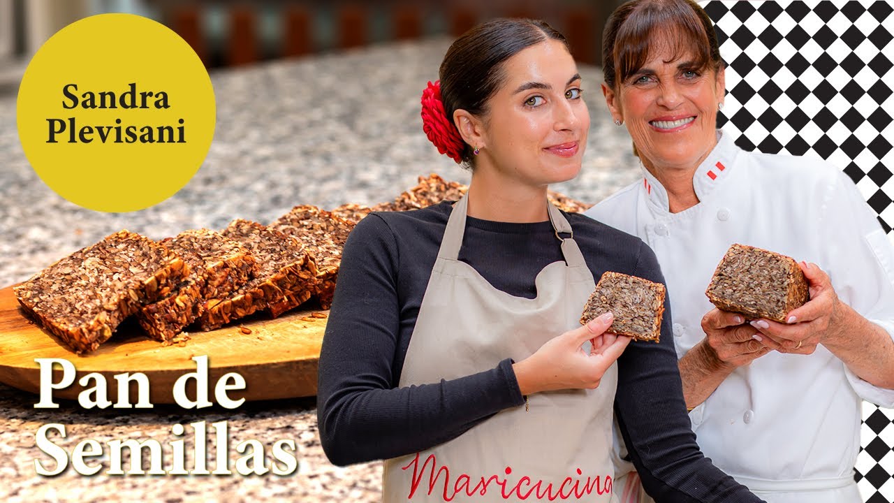 Receta de pan de semillas con Maricucina | Sandra Plevisani