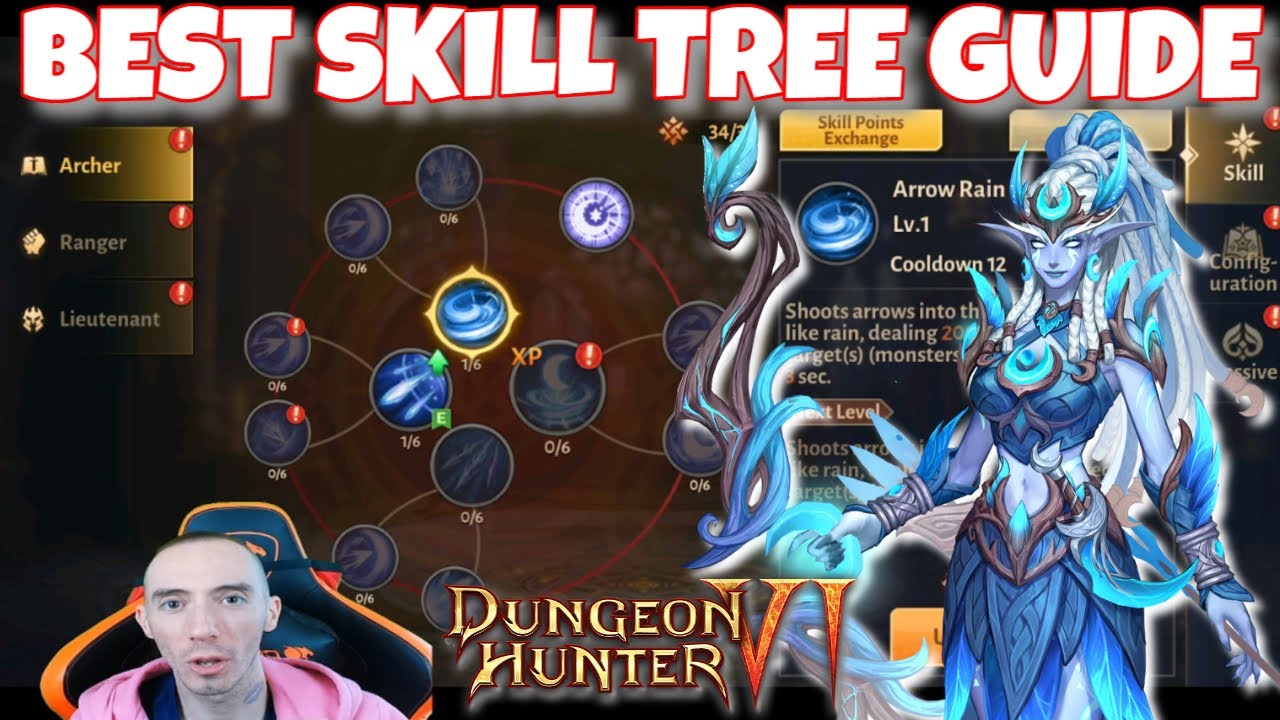 BEST Skill Tree Guide Dungeon Hunter 6