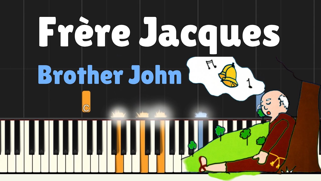Frère Jacques for Piano Beginners: 3 Ways to Play – Melody, Canon & Full Chords 🎵
