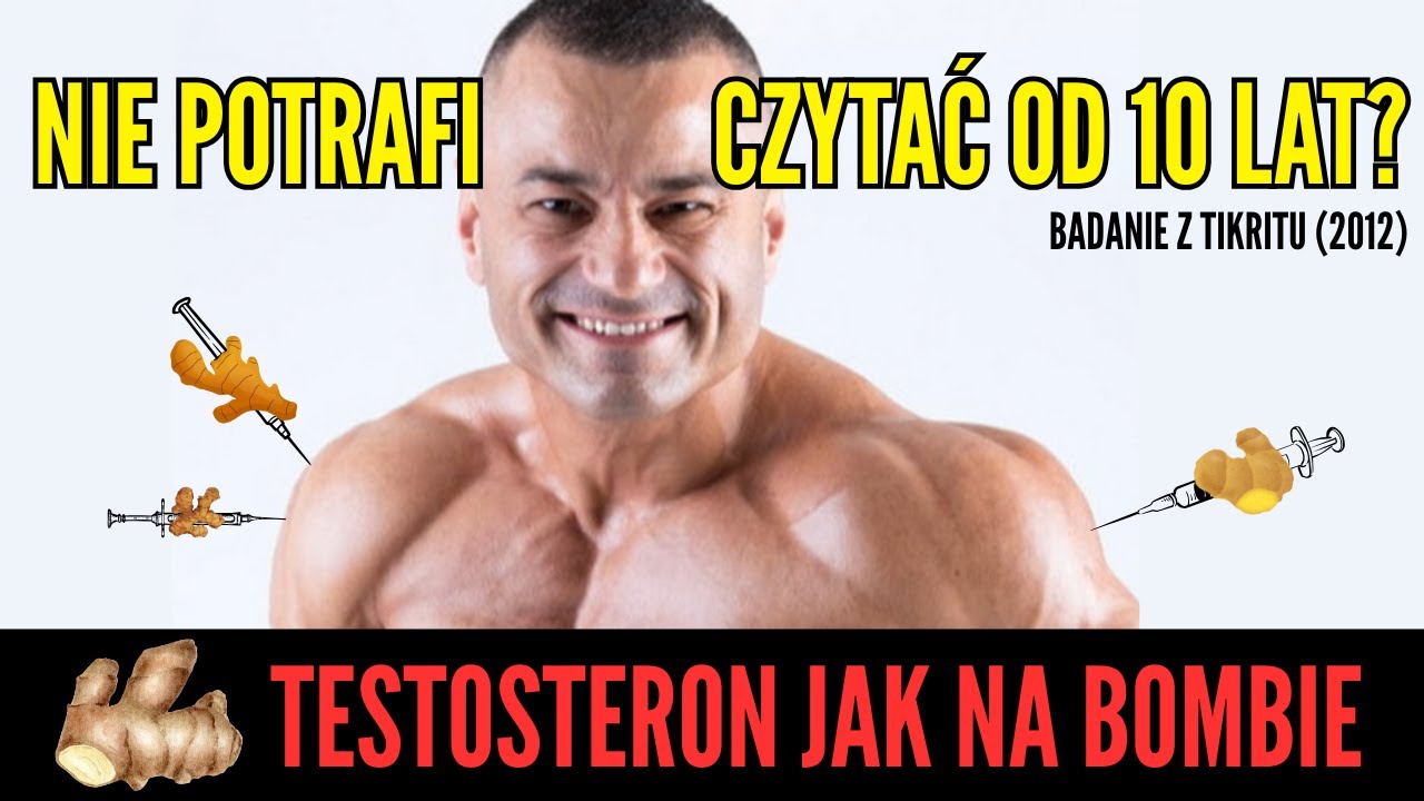 Imbir, testosteron i... kłamstwo. Jak youtuber wprowadza w błąd setki tysięcy os&oacute;b | Patryk2703