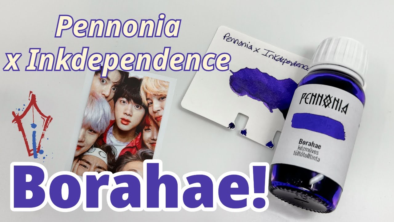 Pennonia x Inkdependence: Borahae! (A second release of this exclusive ink!)