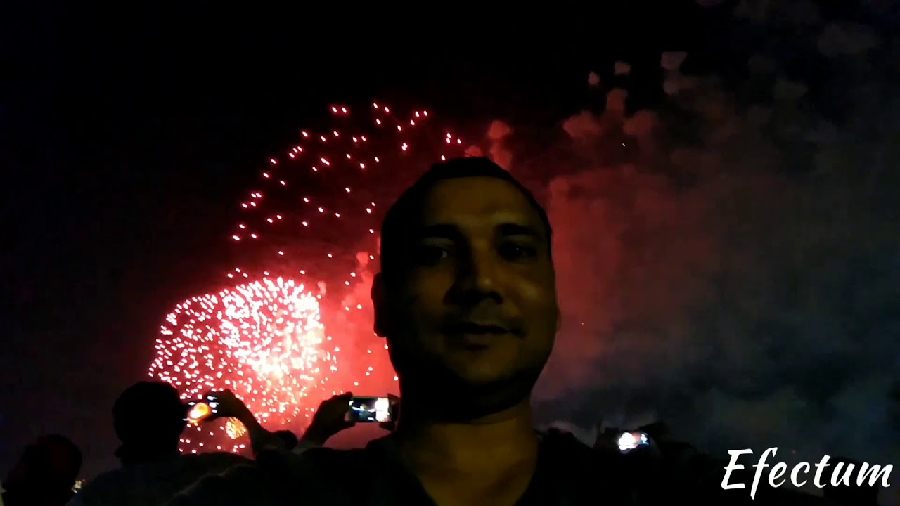 UAE National Day Air Show Fire Work Amazing