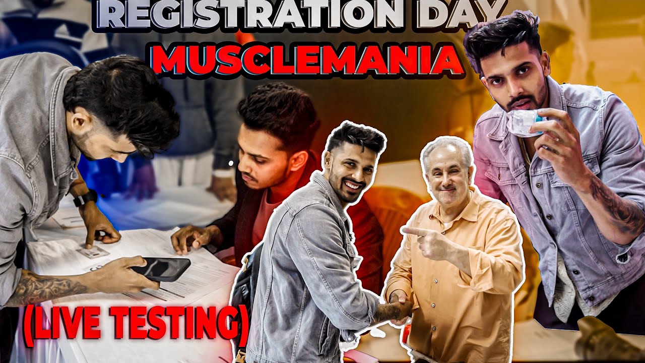 REGISTRATION DAY MUSCLE MANIA NATIONAL 2024