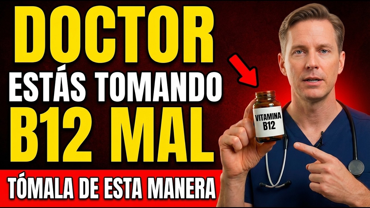 Vitamina B12: El grave error que cometen los mayores (según médicos)
