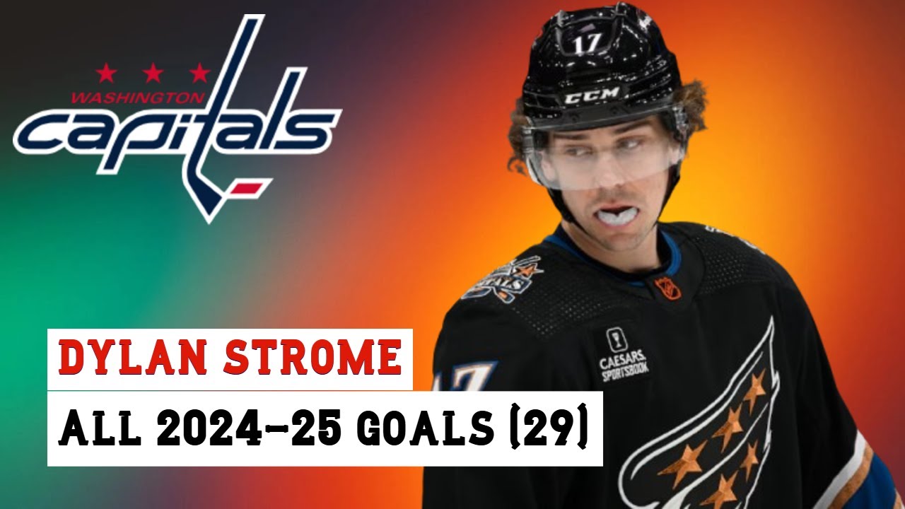 Dylan Strome (#17) All 29 Goals of the 2024-25 NHL Season