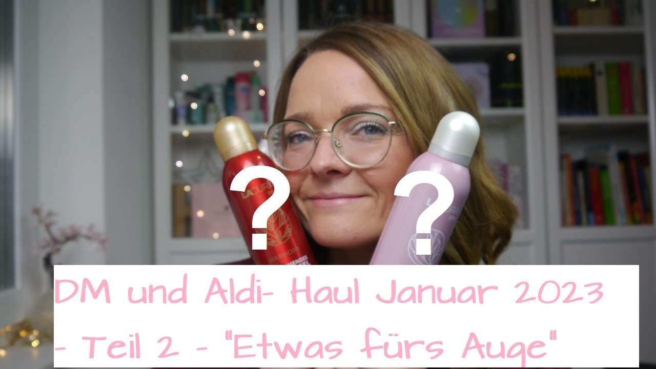 dm und Aldi Mini-Haul Teil 2 ❤  | Januar 2023 | Etwas fürs Auge... | Simplybee