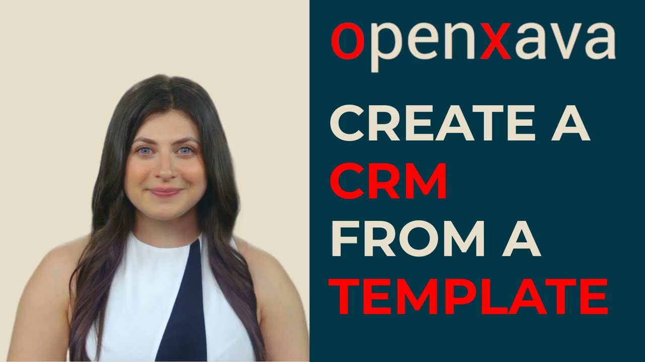 [EN] Create a CRM in a few minutes using an OpenXava template