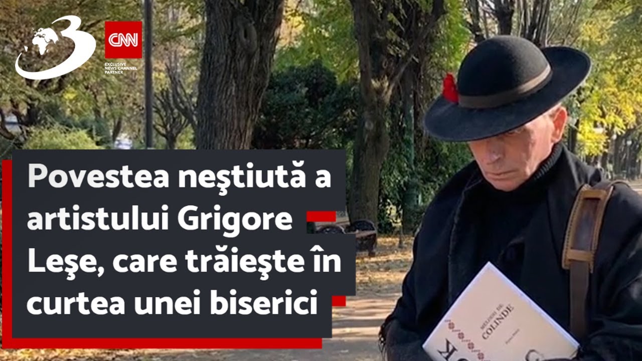 Povestea neştiută a artistului Grigore Leşe, care trăieşte în curtea unei biserici