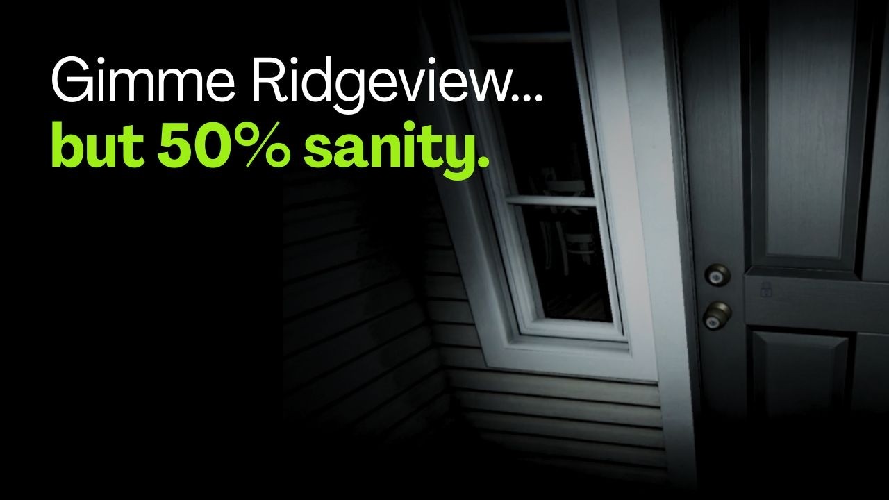 We Are NOT Okay: 50% Sanity Ridgeview Run