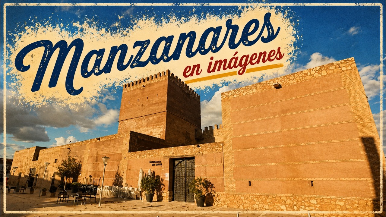 📍 MANZANARES, en CIUDAD REAL 📸  Historia, cultura y tradición manchega 🧀