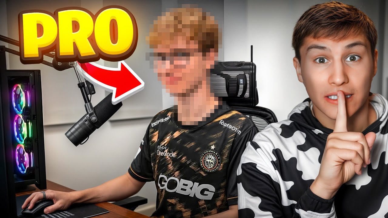 Ein FORTNITE PRO spielt *HEIMLICH* für mich 🤫