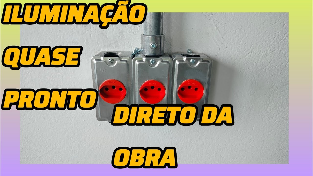 INSTALAÇÃO JA PRONTA,,, VAMOS VER.. DIRETO DA OBRA #eletrica # eletricista # elétrica básica 