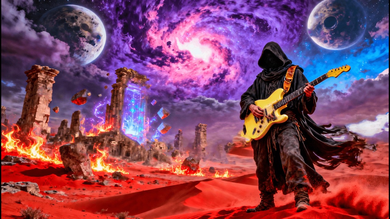 Desert Blues Psych Rock | Instrumental Music to Relax