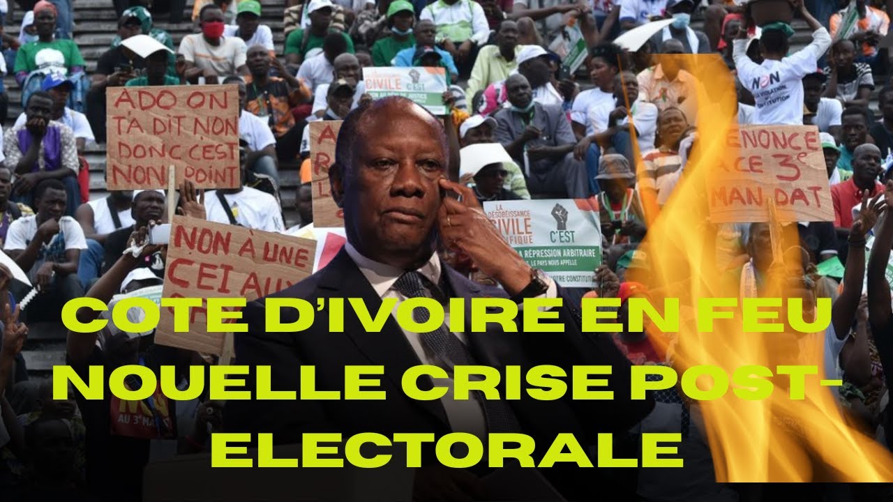 Côte d’Ivoire : Vers une Nouvelle Crise Post-Électorale ? Ce Que Révèle le Scrutin du 25 Octobre !