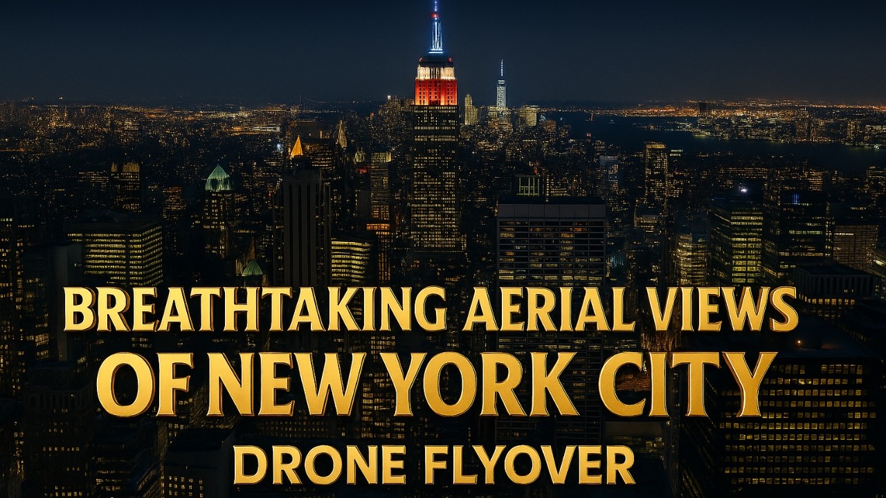 Breathtaking Aerial Views of New York City | Drone Flyover