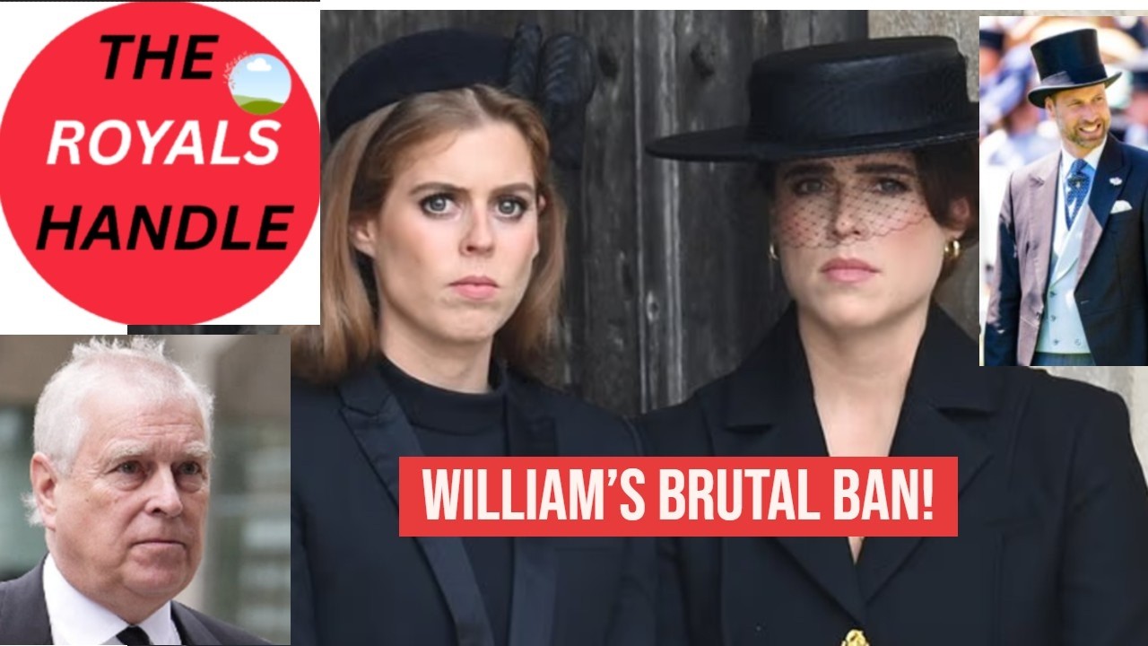 Prince William BANS Beatrice & Eugenie from Royal Ascot: Shocking Story of the York Sisters'