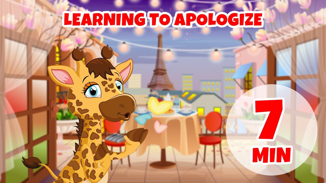 Learning to Apologize - 7 min Giramille | Nursery Rhymes and Kids Songs
