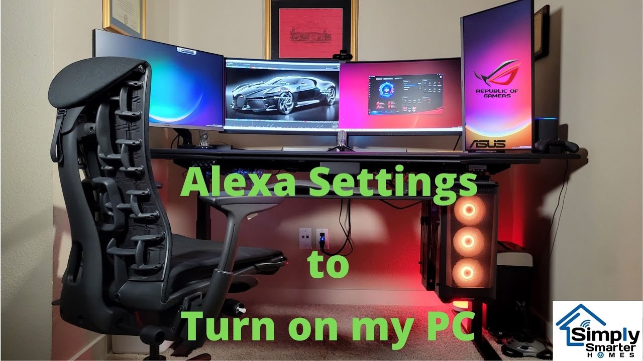 Alexa Settings to Turn on My PC from Power Off
