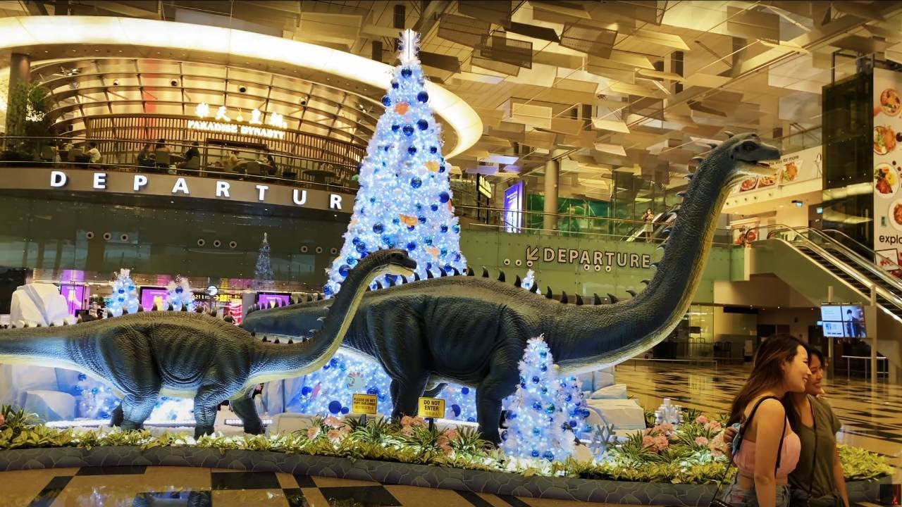 CHANGI AIRPORT TERMINAL 3 Departure Hall & Viewing Gallery