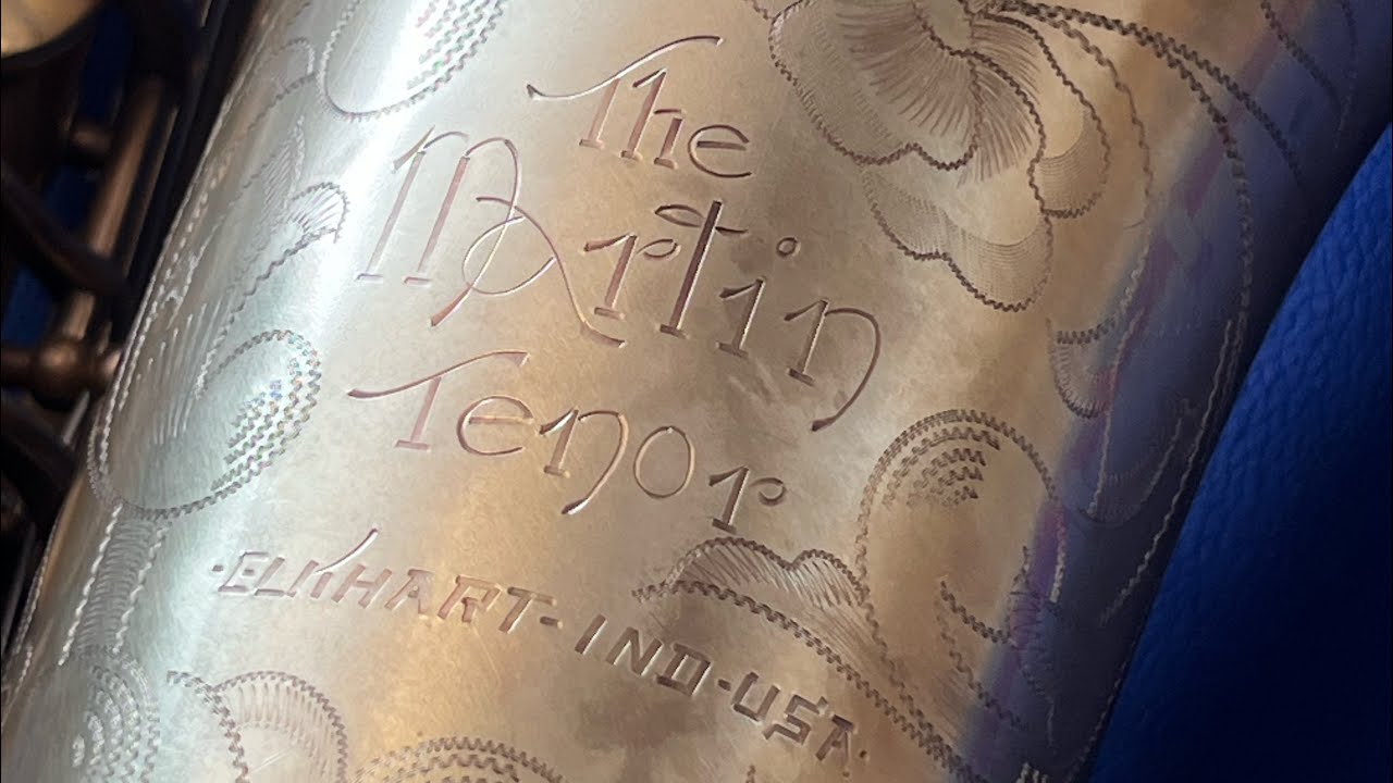 Sax Tenor Martin Committèe III - “The Martin 1952” Revisão Completa