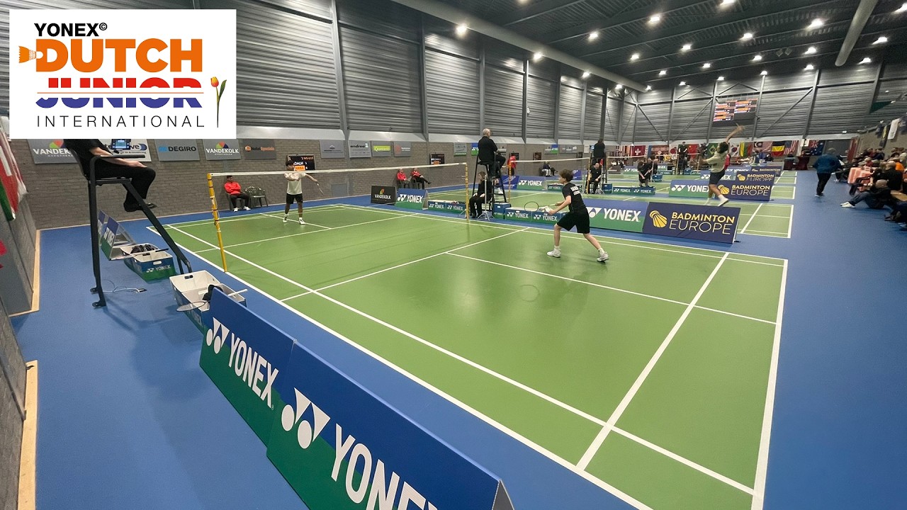Court 1, February 25, Yonex Dutch Junior International 2026