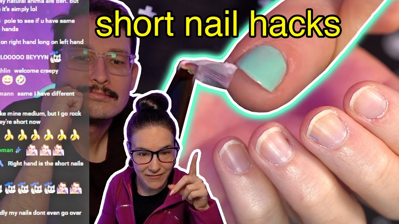Short Nail Painting Hacks YOU DID NOT KNOW - Simply Stream Highlights
