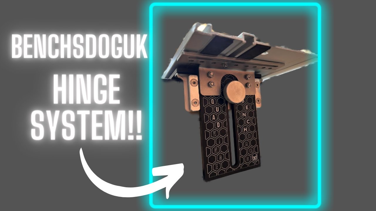 Benchdogsuk Hinge system!!  Woodworking MFT