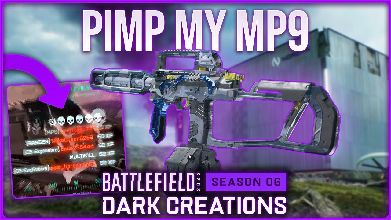 COSMETIC EFFECT - Does skin matter or is just looks? - Battlefield 2042 MP9 Gameplay