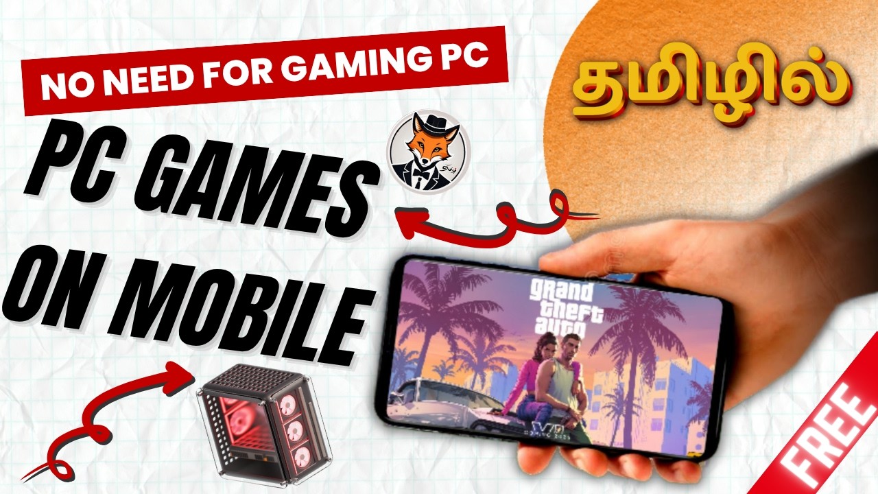 Cloud Gaming: Play High-End PC Games Without a Gaming PC! | Tamil