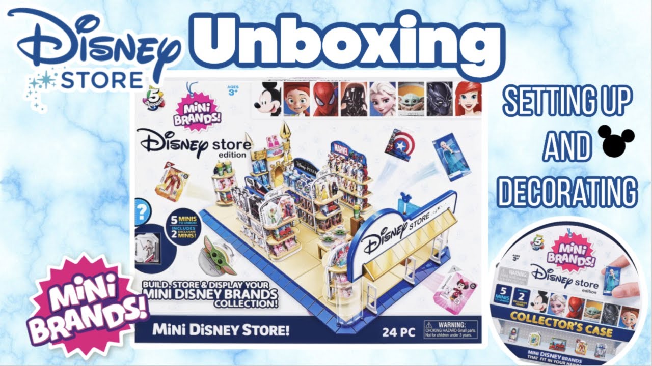 Mini Brands Disney Store | Mini Brands Unboxing | Leetopia