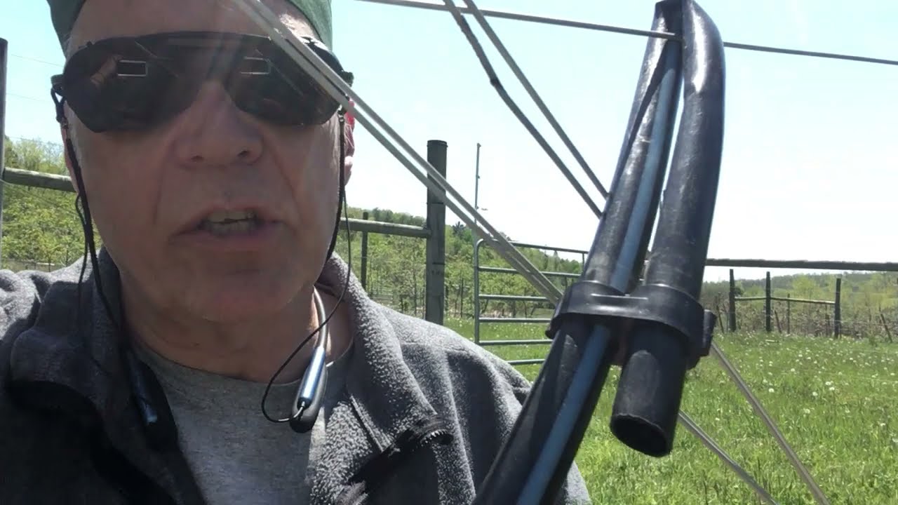 Orchard Diary 2021 MAY 18: First irrigation of 2021