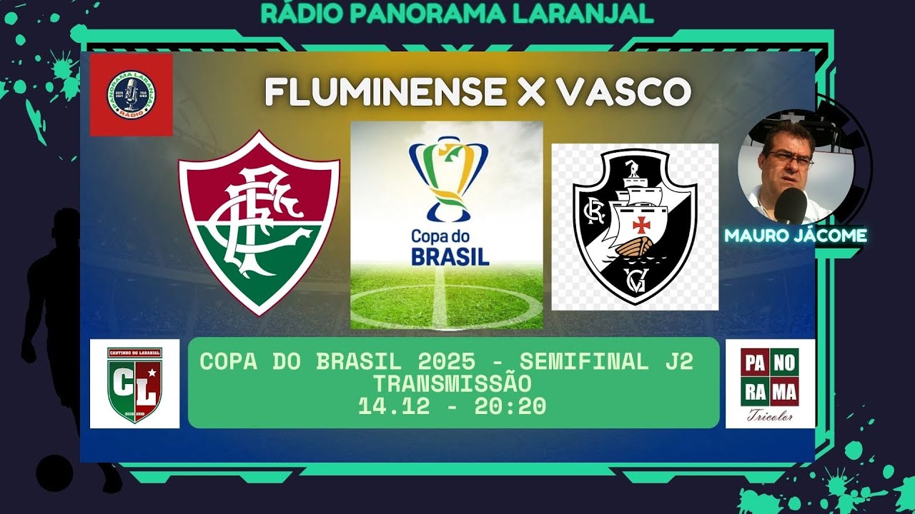 FLUMINENSE X VASCO - RÁDIO PANORAMA LARANJAL