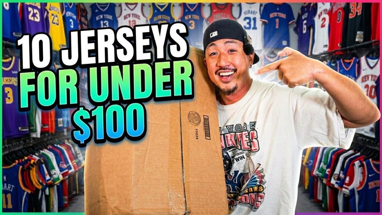 Бюджетный закуп джерси: за $100 вы получаете ВСЁ это! | NFL & MLB |